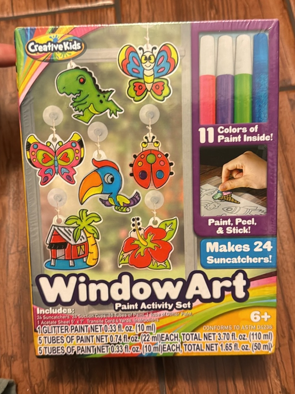 Window Art Paint Activity Set - Multi-Color